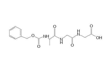 N-[N-(N-carboxy-L-alanyl)glycyl]glycine, N-benzyl ester