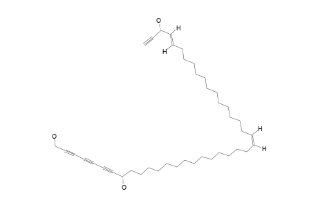 1,8-(S),39-(R)-TRIHYDROXY-HENTETRACONTA-23-(Z),37-(E)-DIENE-2,4,6,40-TETRAYNE