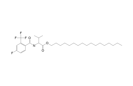 L-Valine, N-(4-fluoro-2-trifluoromethylbenzoyl)-, heptadecyl ester