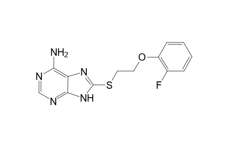 8-([2-(2-Fluorophenoxy)ethyl]sulfanyl)-9H-purin-6-ylamine