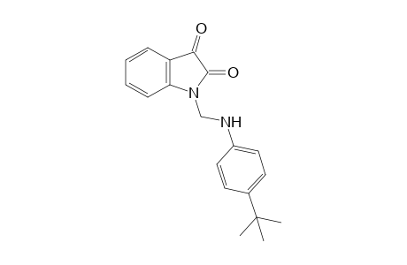 1-[(p-tert-butylanilino)methyl]indole-2,3-dione