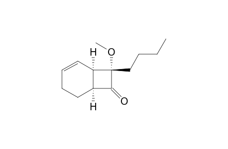 8-N-BUTYL-8-METHOXYBICYCLO-[4.2.0]-OCT-2-EN-7-ONE