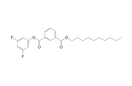 Isophthalic acid, 3,5-difluorophenyl decyl ester