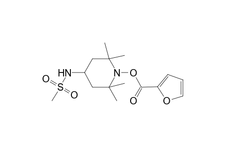 Furan-2-carboxylic acid 4-methanesulfonylamino-2,2,6,6-tetramethyl-piperidin-1-yl ester