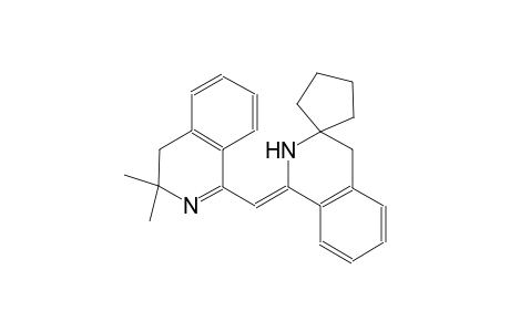 1-({3',4'-dihydro-1'H-spiro[cyclopentane-1,2'-naphthalen]-4'-ylidene}methyl)-3,3-dimethyl-3,4-dihydroisoquinoline