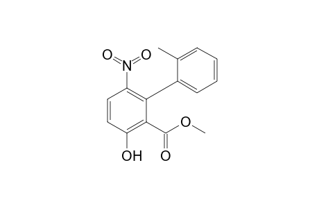 Methyl 3-hydroxy-2'-methyl-6-nitrobiphenyl-2-carboxylate