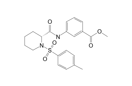 Methyl (R)-3-(1-tosylpiperidine-2-carboxamido)benzoate