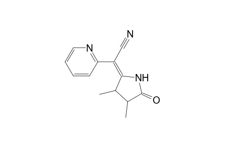 3,4-Dimethyl-5-[(2-pyridyl)cyanomethylene]pyrrolidin-2-one