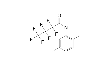 2,4,5-Trimethylaniline, N-heptafluorobutyryl-