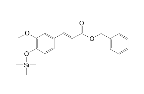 Benzylferulate TMS