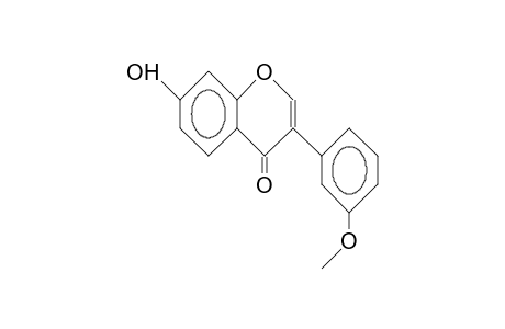 3-(3-Methoxyphenyl)-7-oxidanyl-chromen-4-one