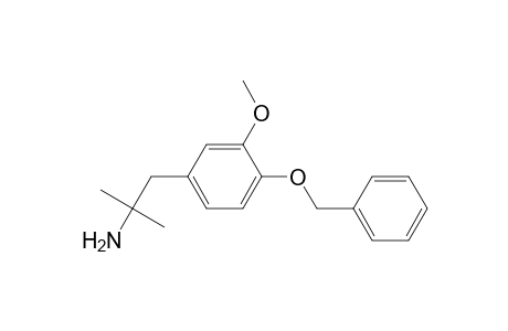 Benzeneethanamine, 3-methoxy-.alpha.,.alpha.-dimethyl-4-(phenylmethoxy)-