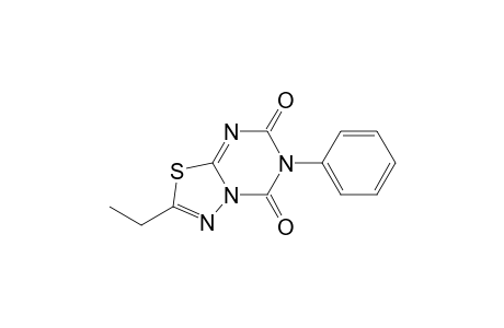 2-Ethyl-6-phenyl-5H-[1,3,4]thiadiazolo[3,2-a][1,3,5]triazine-5,7(6H)-dione