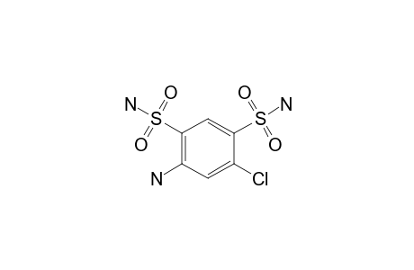 4-Amino-6-chloro-1,3-benzenedisulfonamide