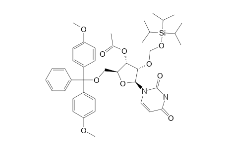 3'-O-ACETYL-5'-O-(4,4'-DIMETHOXY-TRITYL)-2'-O-[[(TRI-ISOPROPYL-SILYL)-OXY]-METHYL]-URIDINE