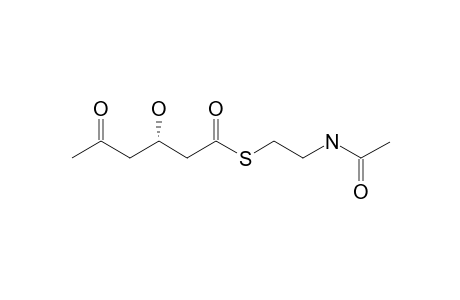 (S)-3-Hydroxy-5-oxohexanoic acid - (S)-[2'-(acetylamino)ethyl] thioester