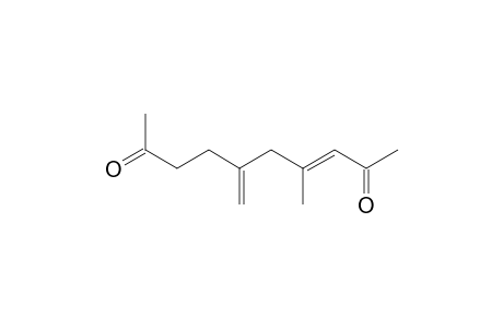 (3E)-4-Methyl-6-methylene-3-decene-2,9-dione