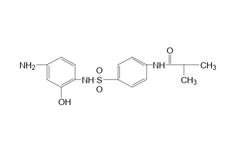 4'-[(4-amino-2-hydroxyphenyl)sulfamoyl]isobutyranilide