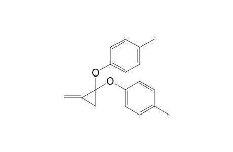 1-Methyl-4-[2-methylene-1-(4-methylphenoxy)cyclopropoxy]benzene