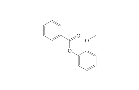 PHENOL, O-METHOXY-, BENZOATE