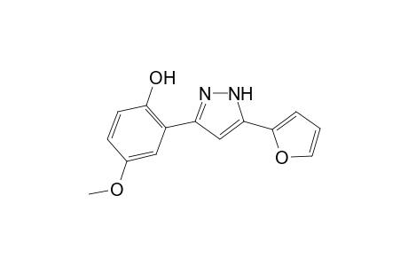 2-[5-(2-Furyl)-1H-pyrazol-3-yl]-4-methoxyphenol