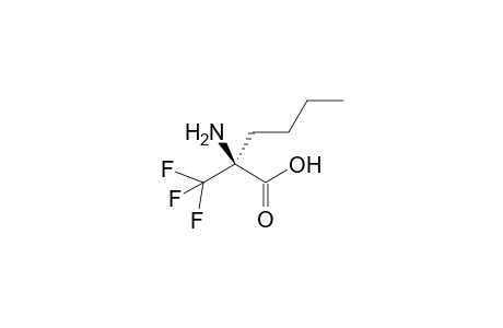 (2S)-2-amino-2-(trifluoromethyl)hexanoic acid