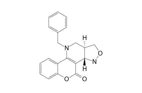 (3AR*,11AS*)-10-BENZYL-3,3A,4,10,11,11A-HEXAHYDRO-1H-ISOXAZOLO-[3,4-D]-[1]-BENZOPYRANO-[4,3-B]-PYRIDIN-4-ONE