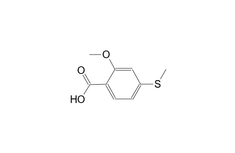 2-Methoxy-4-methylsulfanylbenzoic acid