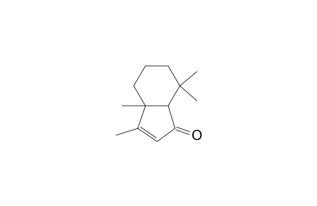 3a,4,5,6,7,7a-HEXAHYDRO-3,3a,7,7-TETRAMETHYLINDONE