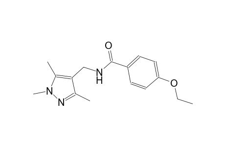 4-ethoxy-N-[(1,3,5-trimethyl-1H-pyrazol-4-yl)methyl]benzamide