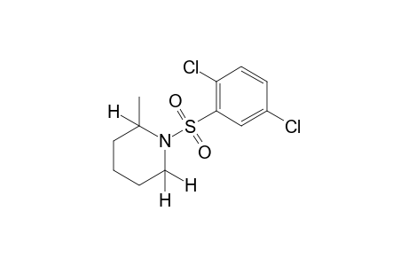 1-[(2,5-dichlorophenyl)sulfonyl]-2-pipecoline