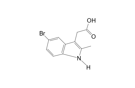 5-bromo-2-methyl-3-indoleacetic acid