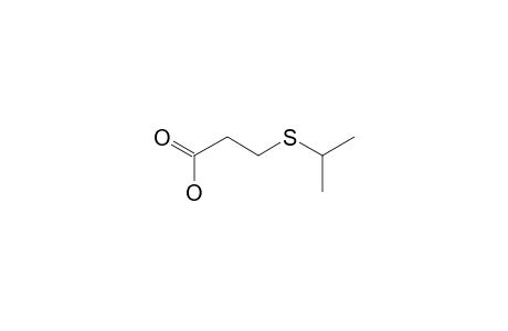 Propanoic acid, 3-[(1-methylethyl)thio]-