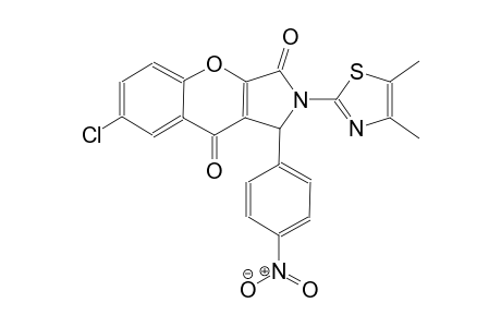 7-chloro-2-(4,5-dimethyl-1,3-thiazol-2-yl)-1-(4-nitrophenyl)-1,2-dihydrochromeno[2,3-c]pyrrole-3,9-dione