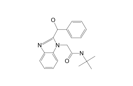 N-Tert-butyl-2-[2-(hydroxy-phenyl-methyl)-benzoimidazol-1-yl]-acetamide