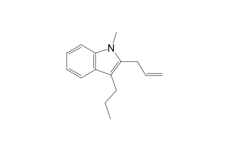 2-Allyl-1-methyl-3-propylindole