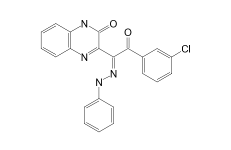 3-{[.alpha.-phenylhydrazono]-(3'-chlorobenzoyl)methyl}-quinoxalin-2(1H)-one