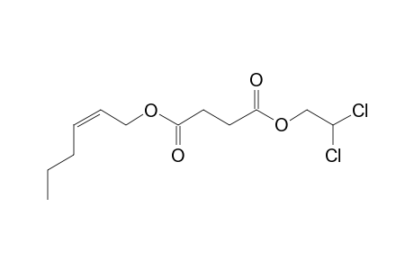 Succinic acid, 2,2-dichloroethyl cis-hex-2-en-1-yl ester