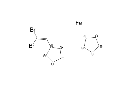 Ferrocene, (2,2-dibromoethenyl)-