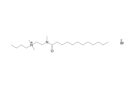 butyldimethyl[2-(N-methyldodecanamido)ethyl]ammonium bromide