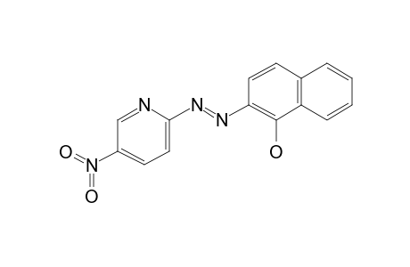 (E)-2-((5-nitropyridin-2-yl)diazenyl)naphthalen-1-ol