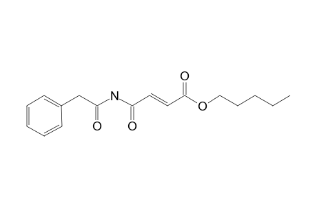 (E)-4-keto-4-[(2-phenylacetyl)amino]but-2-enoic acid amyl ester