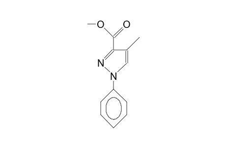 4-methyl-1-phenyl-pyrazole-3-carboxylic acid methyl ester