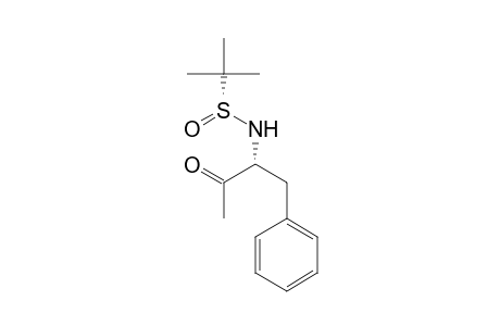 (R,RS)-N-(tert-Butylsulfinyl)-3-amino-4-phenylbutan-2-one