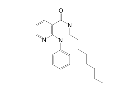 Pyridine-3-carboxamide, 2-phenylamino-N-n.-octyl-