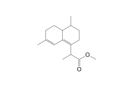 4,10-Dimethyl 7-[1-(methoxycarbonyl)ethyl]bicyclo[4.4.0]deca-4,6-diene