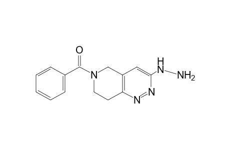6-benzoyl-3-hydrazino-5,6,7,8-tetrahydropyrido[4,3-c]pyridazine