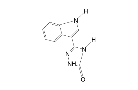 3-(indol-3-yl)-deltasquare-1,2,4-triazolin-5-one