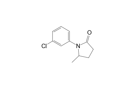 1-(3-Chlorophenyl)-5-methylpyrrolidin-2-one