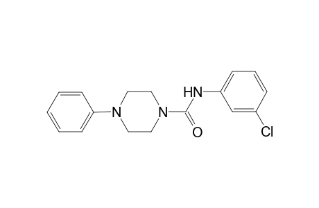 N-(3-chlorophenyl)-4-phenyl-1-piperazinecarboxamide